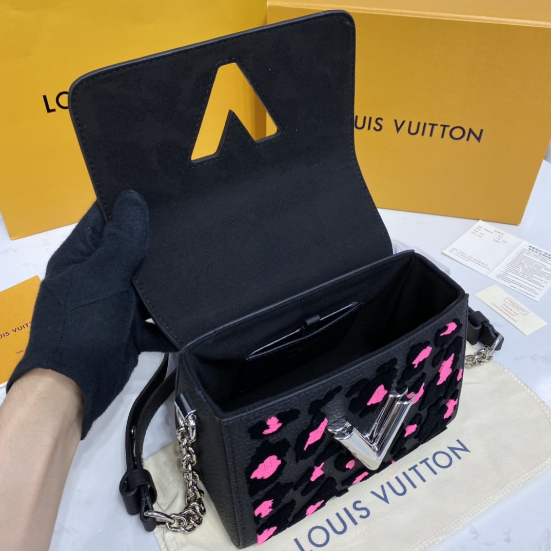 Louis Vuitton TWIST PM Handbag Taurillon Leather M58569 